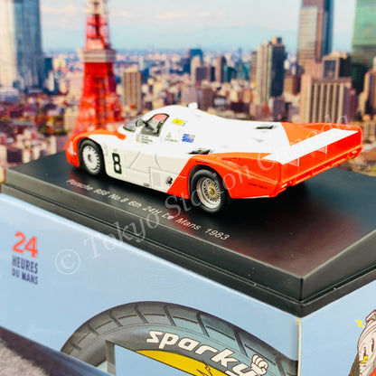 Sparky 1/64 Porsche 956 No.8 6th 24H Le Mans 1983 B. Wollek - K. Ludwig - S. Johansson Y179