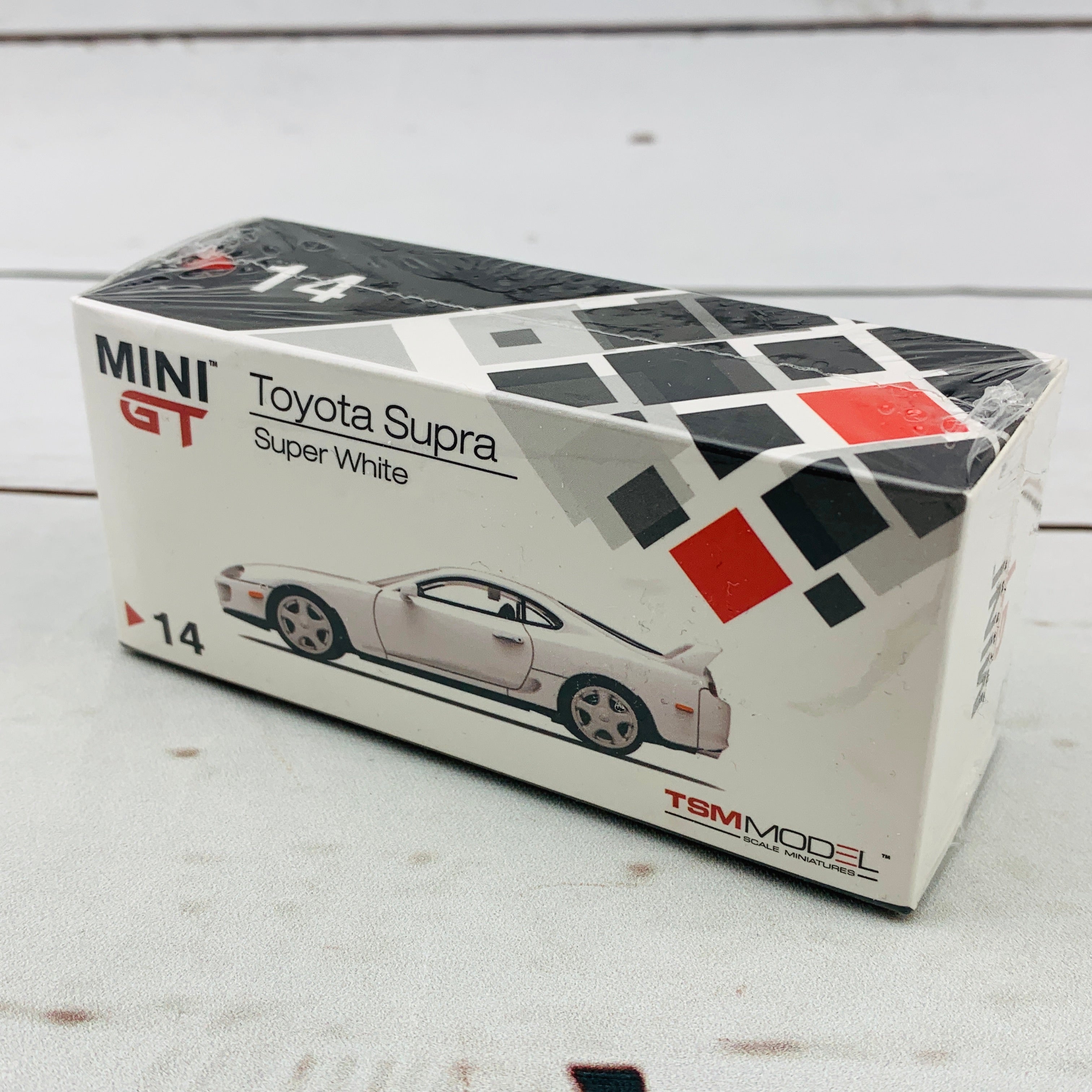 MINI GT 1/64 Toyota Supra JZA80 Super White RHD MGT00014-R – Tokyo