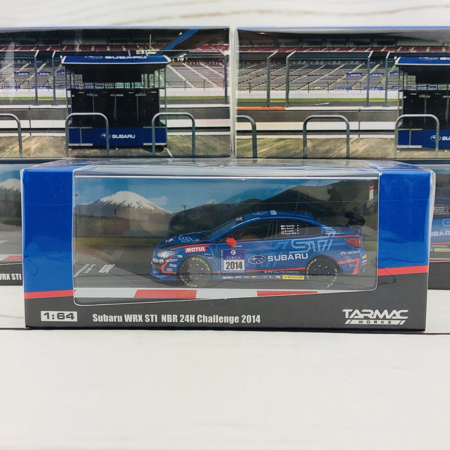Tarmac Works 1/64 Subaru WRX STI NBR 24H Challenge 2014 T64-016-14N24