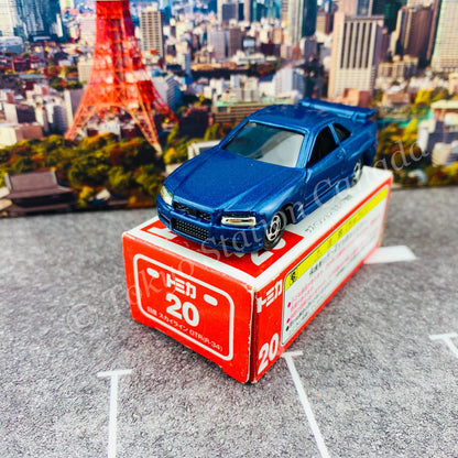 TOMICA 20 NISSAN SKYLINE GT-R (R34) 4904810546924