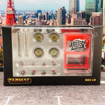 TARMAC WORKS PARTS64 1/64 BBS LM Gold T64W-001-CE
