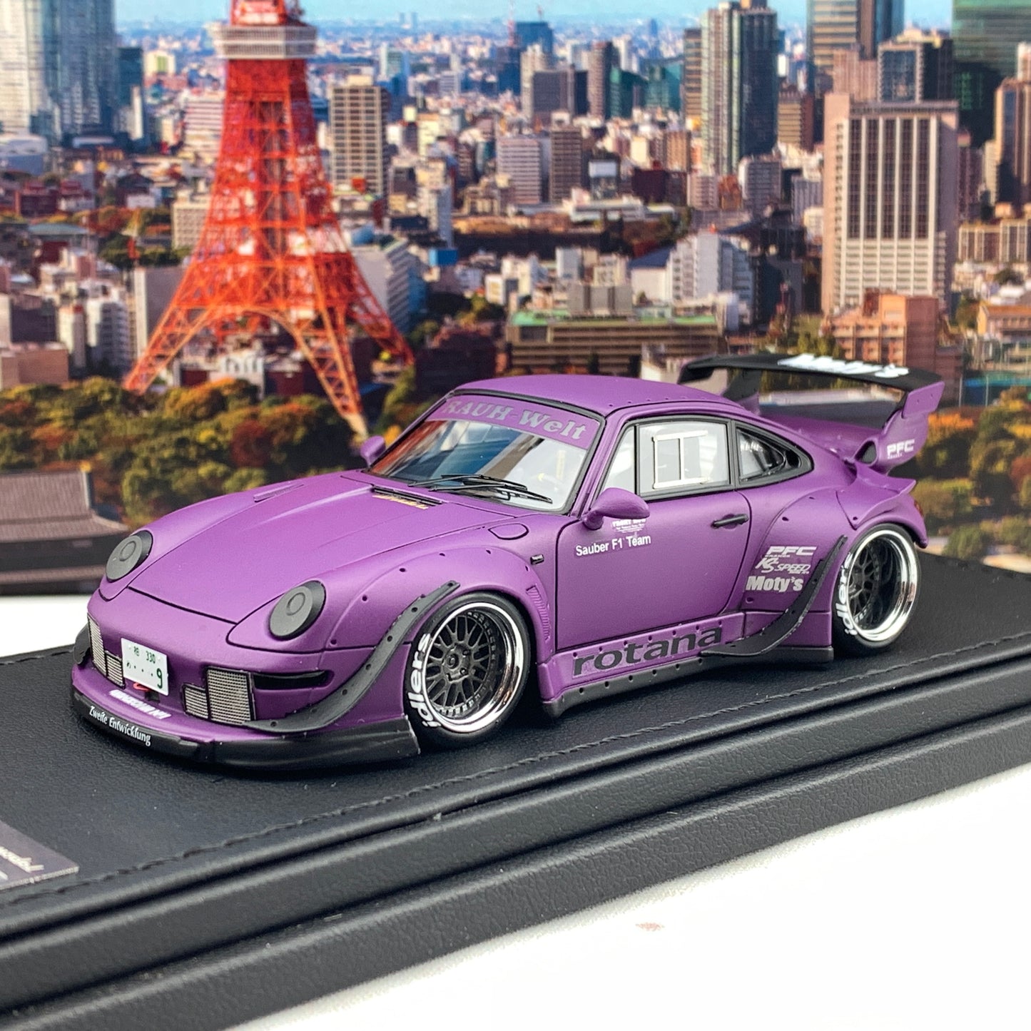 Ignition Model 1/43 RWB 993 Rotana Matt Purple IG2174