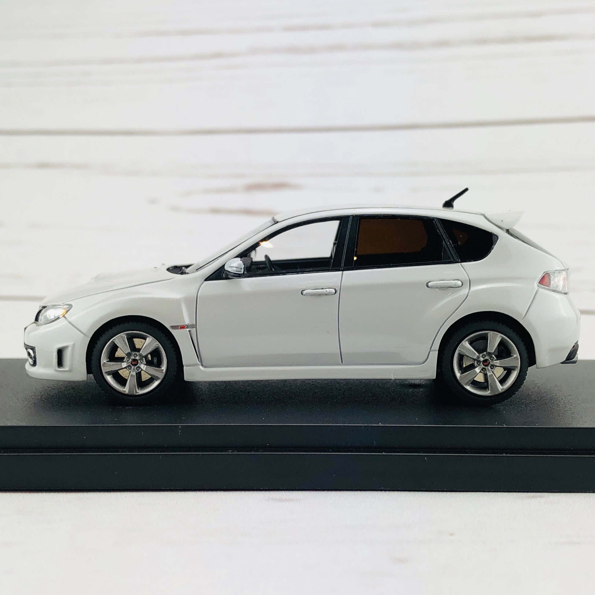 Mark43 1/43 SUBARU Impreza WRX STI (GRB) Satin White Pearl PM4370W