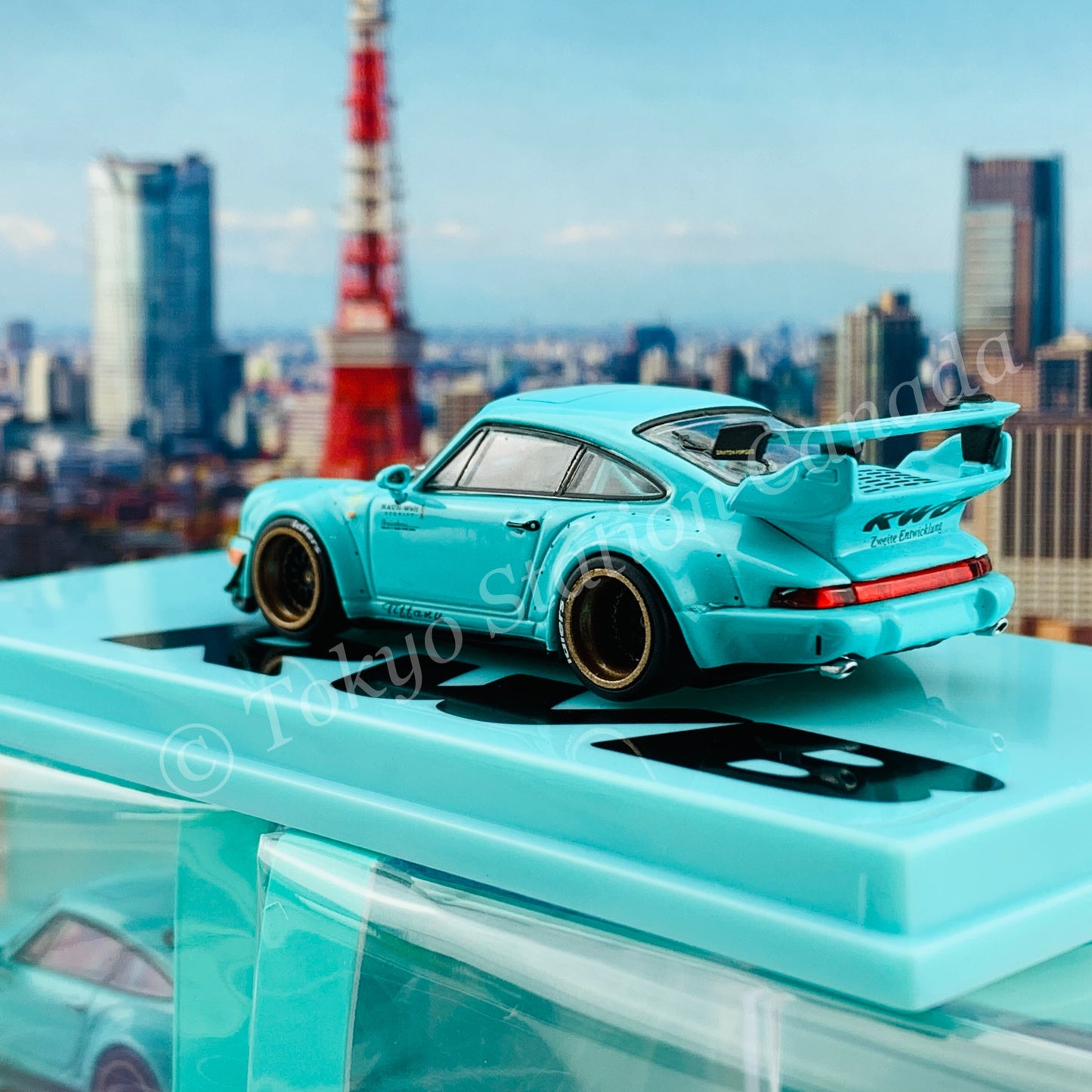 Tarmac Works 1/64 HOBBY64 RWB 964 Tiffany T64-037-TIF