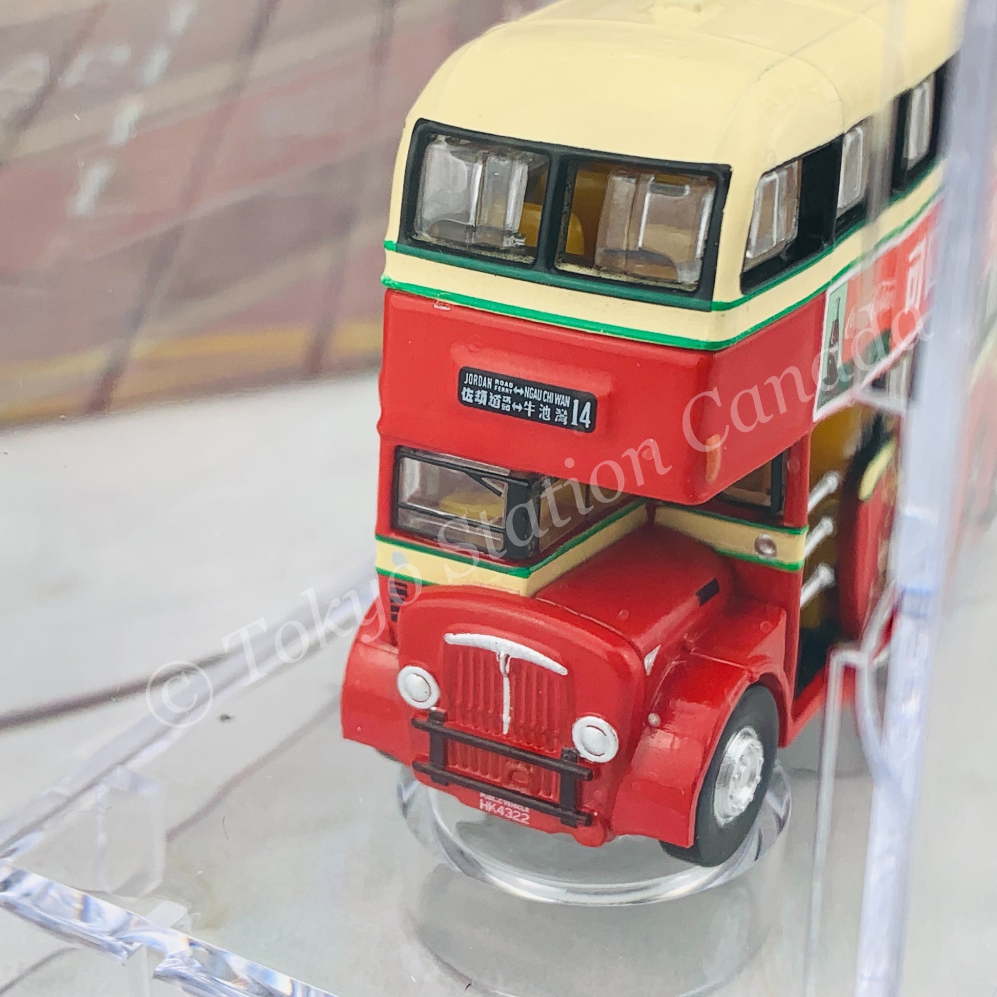 TINY 微影 Daimler A Coca-Cola 丹拿A 可口可樂 (14 Jordan Road Ferry - Ngau Chi Wan 佐敦道碼頭 - 牛池灣) COKE003