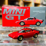 MINI GT 1/64 Lancia Stratos HF Stradale Rosso Arancio LHD MGT00365-L