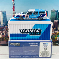 Tarmac Works 1/64 Hobby Collection Volvo 850 Estate #14 BTCC 1994 Jan Lammers including a Container T64-039-94BTCC14