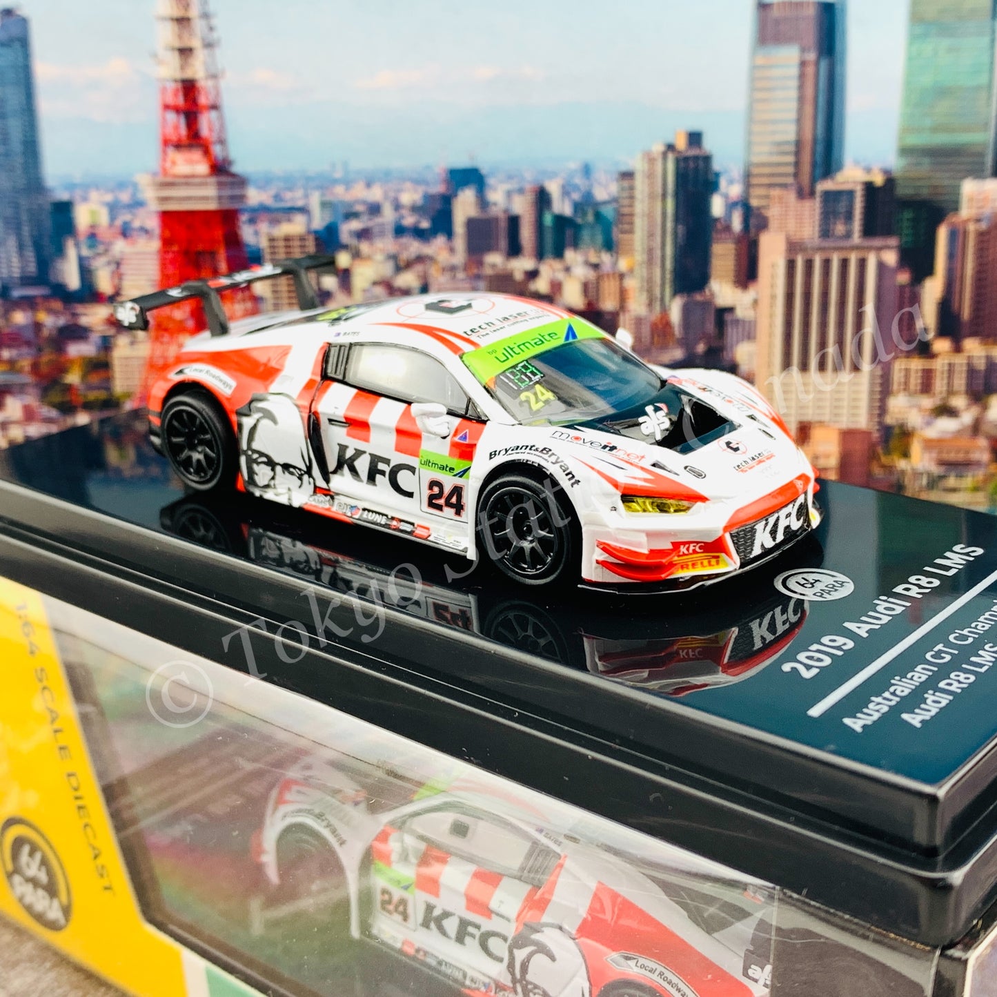 PARA64 1/64 Audi R8LMS 2015 2019 Australian GT Championship #24 LHD PA-55276