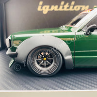 Ignition Model 1/18 Mazda Savanna (S124A) Racing Dark Green IG2031