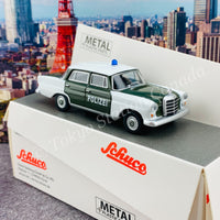 Schuco 1/64 Mercedes-Benz 200 (W110) POLIZEI 452027800