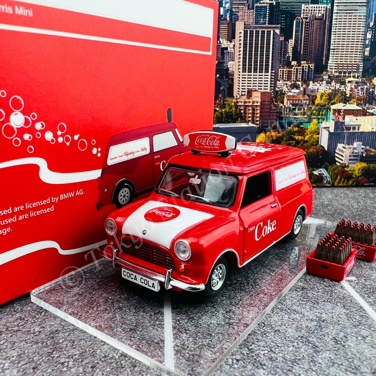 TINY 微影 Morris Mini Coca-Cola COKE030