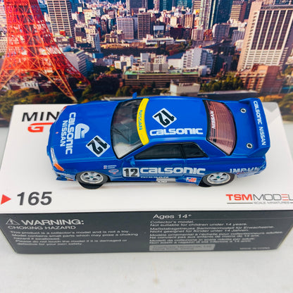 MINI GT 1/64 Nissan Skyline GTR R32 Gr. A #12 Calsonic 1990 Japan Touringcar Championship RHD MGT00165-R
