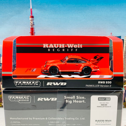 Tarmac Works 1/64 Hobby Collection RWB 930 PAINKILLER Version 2 T64-015-RE2