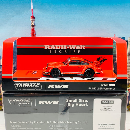 Tarmac Works 1/64 Hobby Collection RWB 930 PAINKILLER Version 2 T64-015-RE2