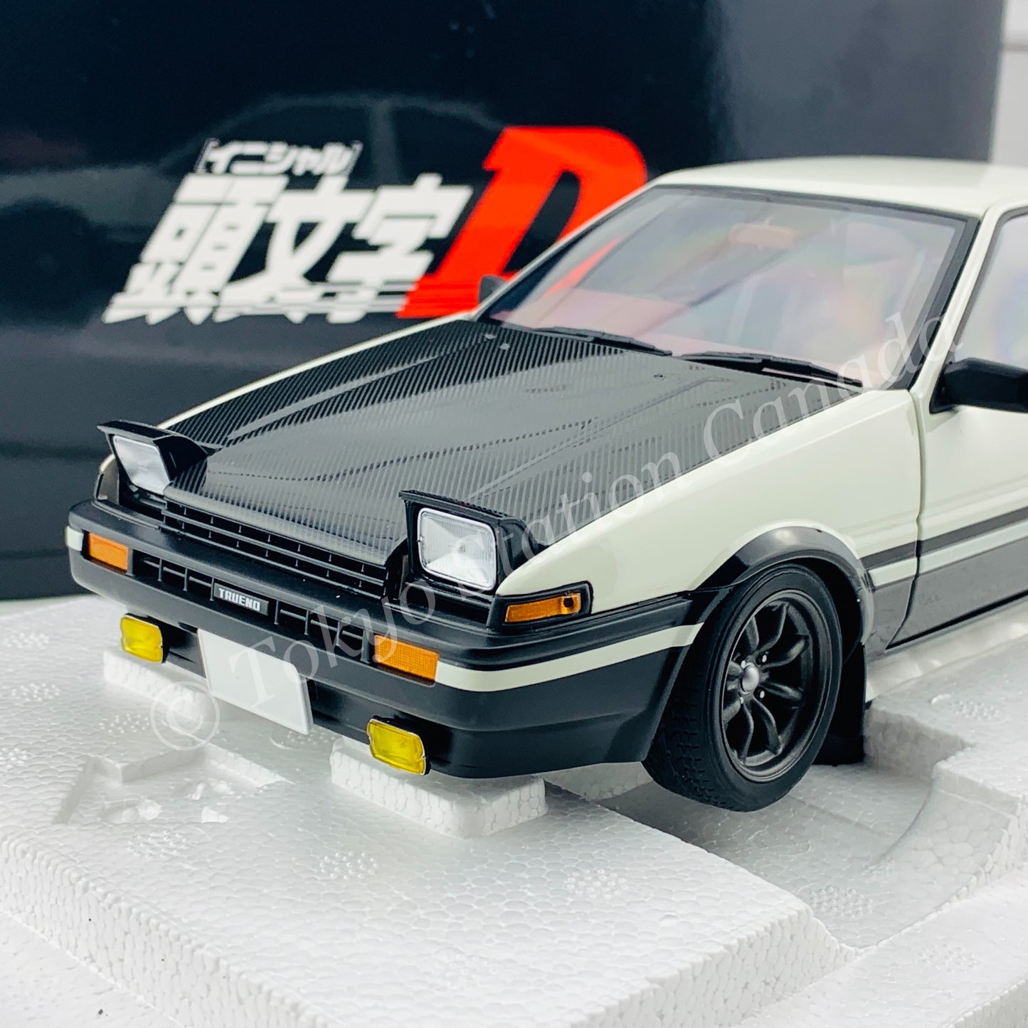 AUTOart 1/18 Toyota Sprinter Trueno AE86 Initial D Project D Final Version 78799