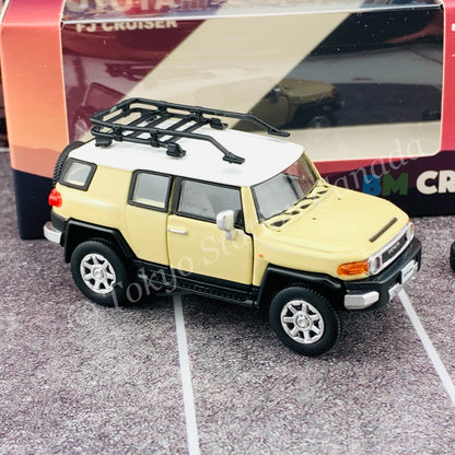 BM CREATIONS JUNIOR 1/64 Toyota 2015 FJ Cruiser - Ivory LHD 64B0137