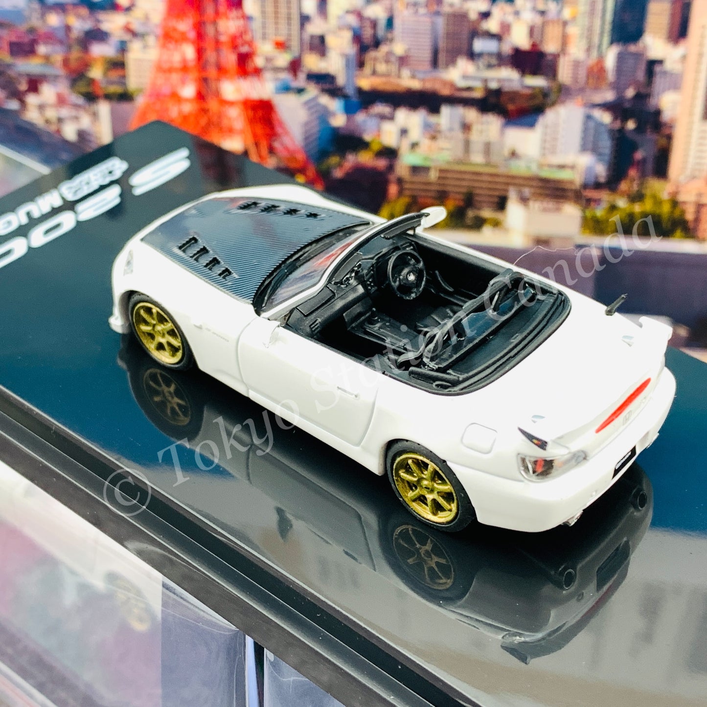 HOBBY JAPAN 1/64 Mugen S2000 White HJ641020MW