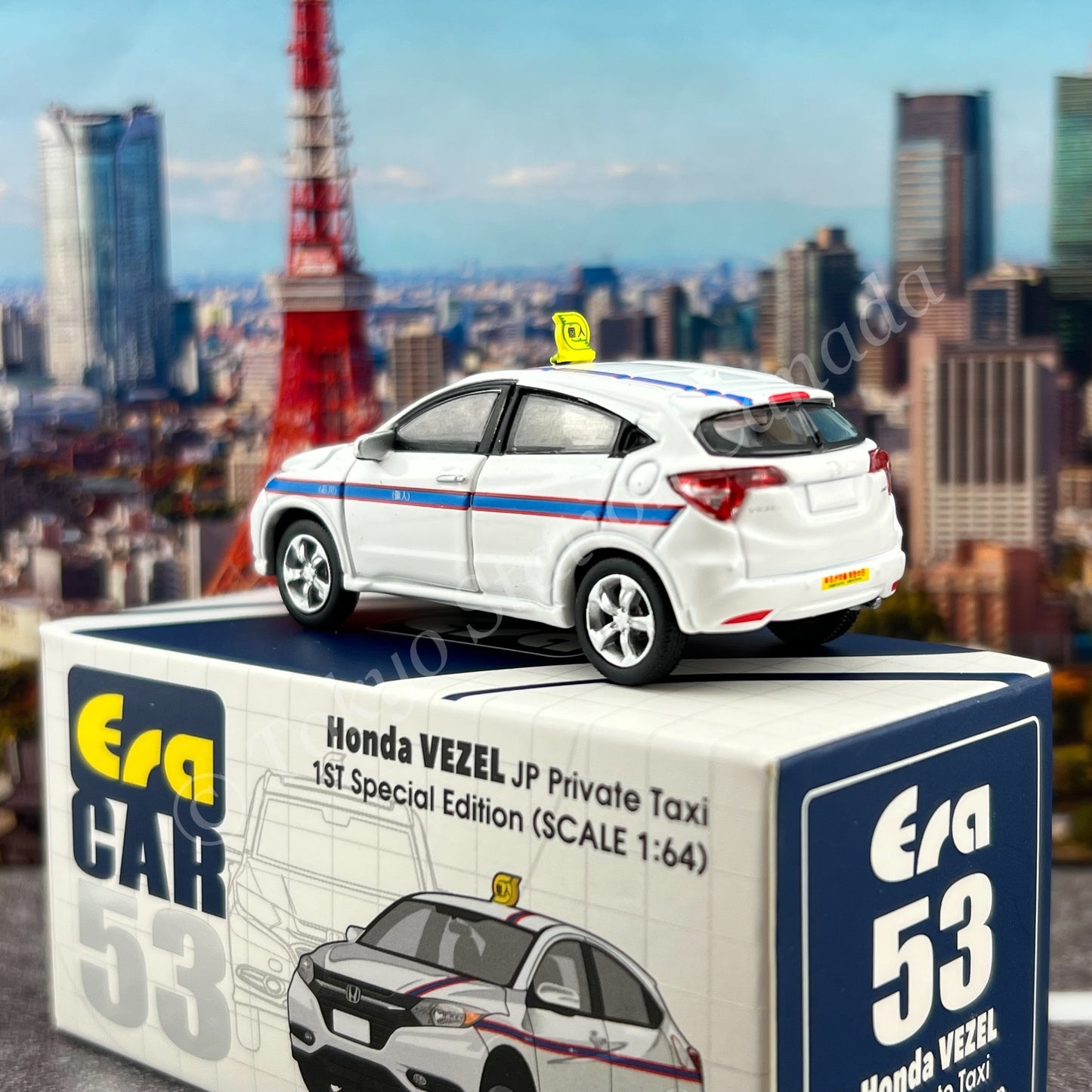 ERA CAR 1/64 53 Honda Vezel JP Private Taxi 1st SP Edition 4897099931553