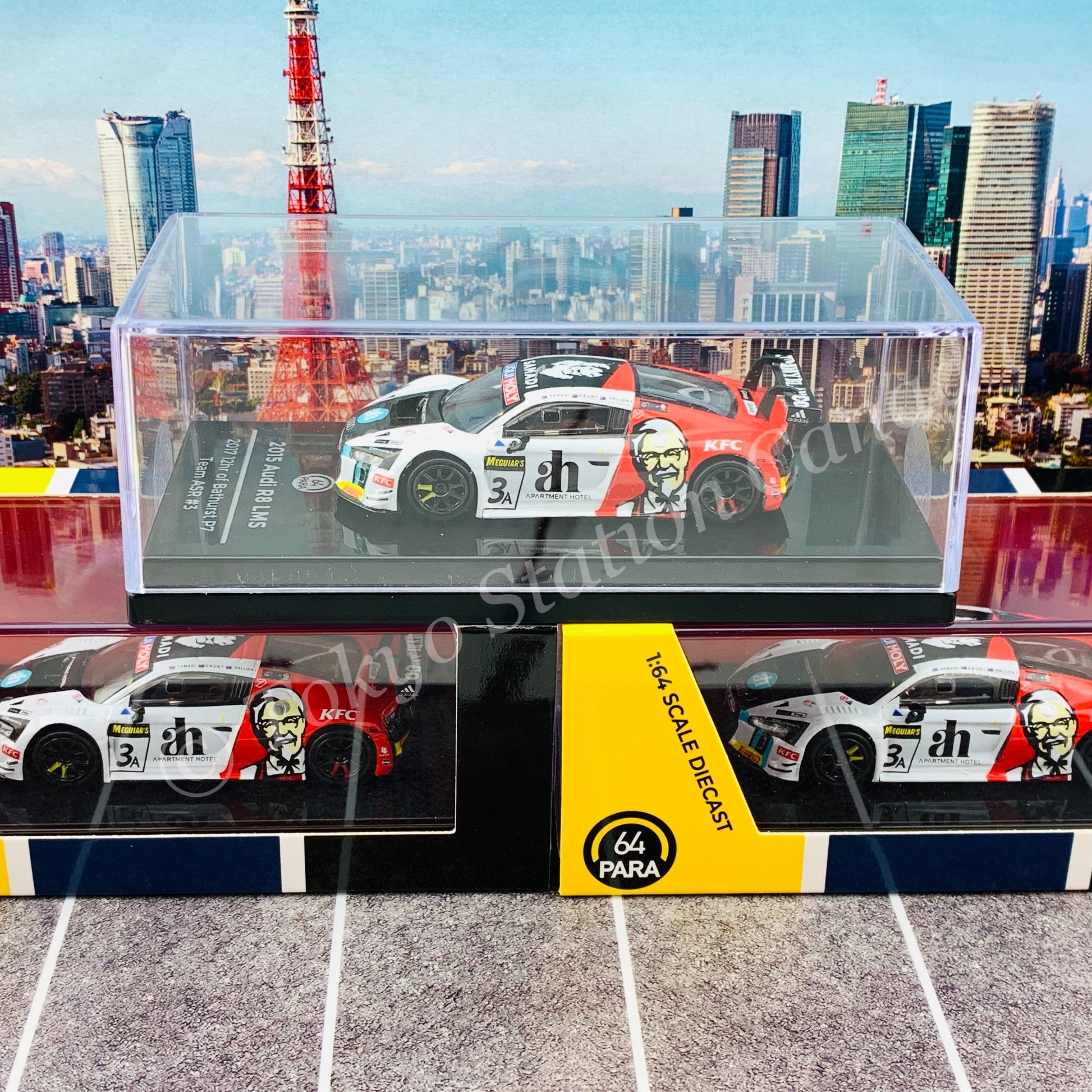 PARA64 1/64 Audi R8LMS 2015 - 2017 12hr Bathurst Team ASR #3A LHD PA-55275