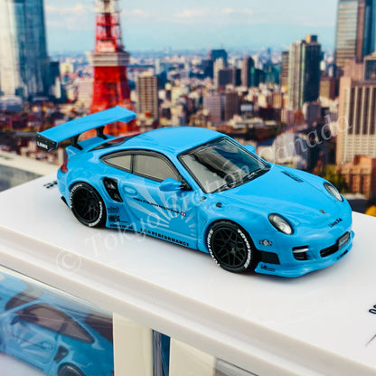 INNO64 1/64 997 LIBERTY WALK Baby Blue IN64-997LB-BBL