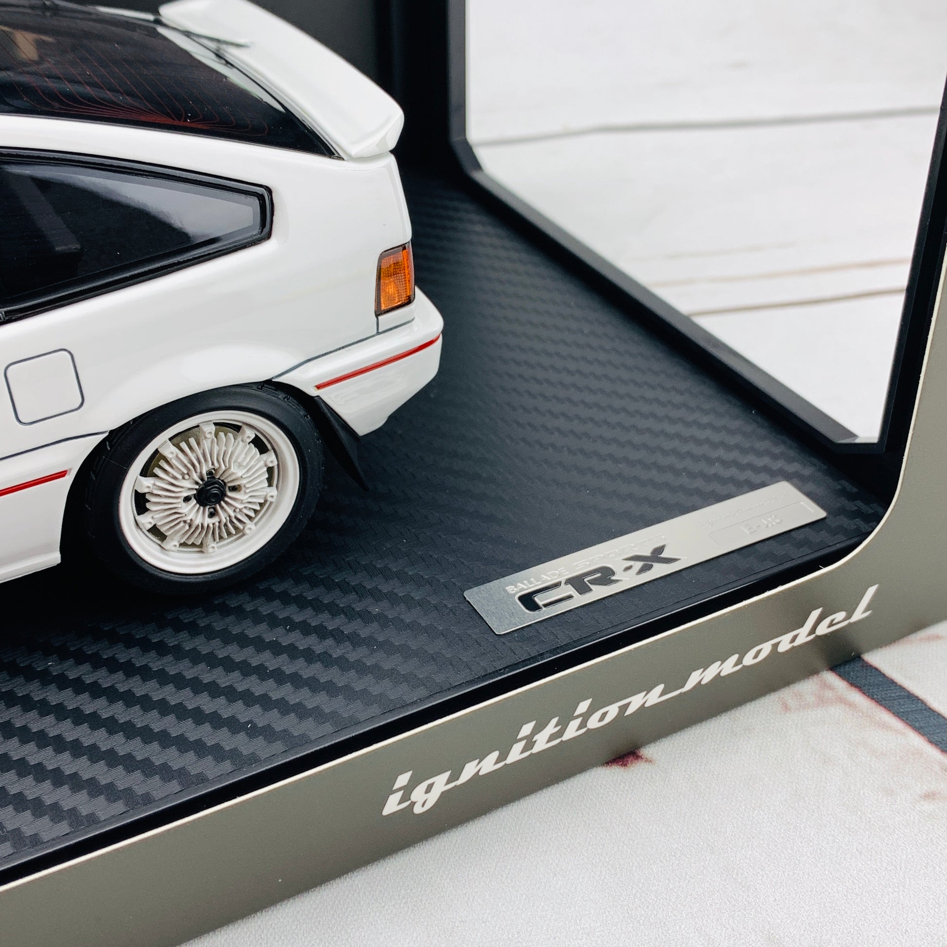 Ignition Model 1/18 Honda BALLADE SPORTS CRX Si (E-AS) White IG1629