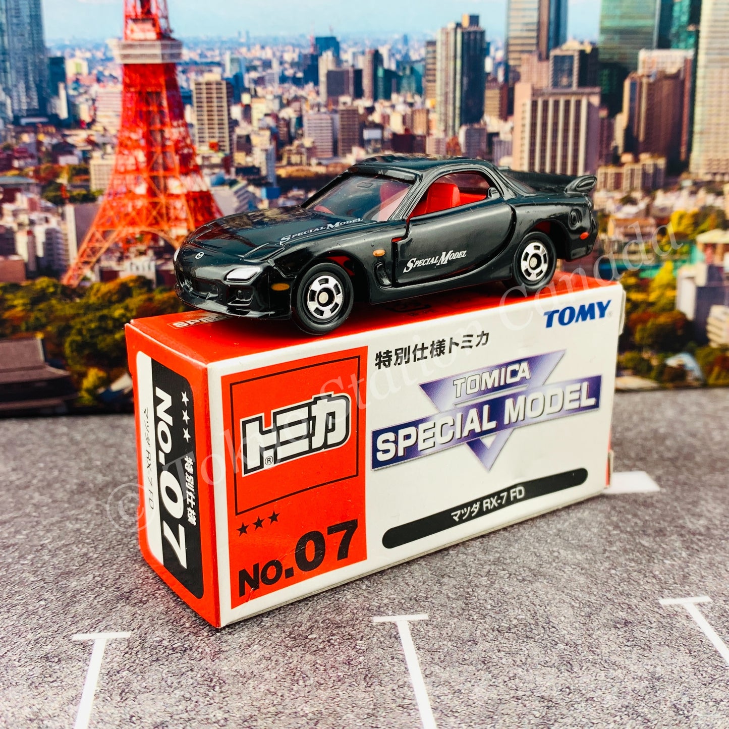 TOMICA EVENT MODEL No. 07 Mazda RX7 FD 4904810715412