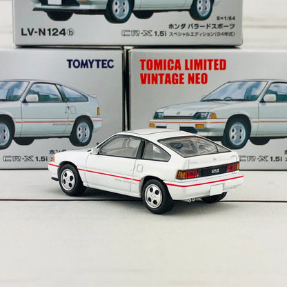 Tomica Limited Vintage Honda Ballade Sports CRX 1.5i WHITE LV-N124b