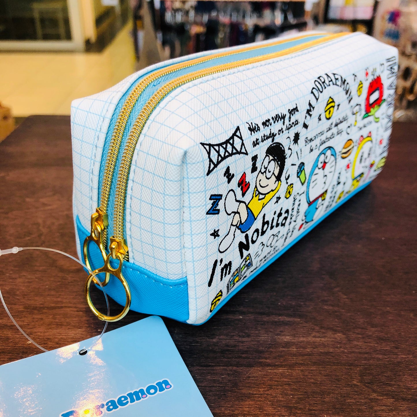 I'm Doraemon Pencil Soft Case with Double Compartment ID-5523360CH