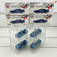 Tokyo Station Exclusive Package MINI GT 1/64 Nissan Skyline GTR R32 Gr. A Calsonic Japan Touringcar Championship Set