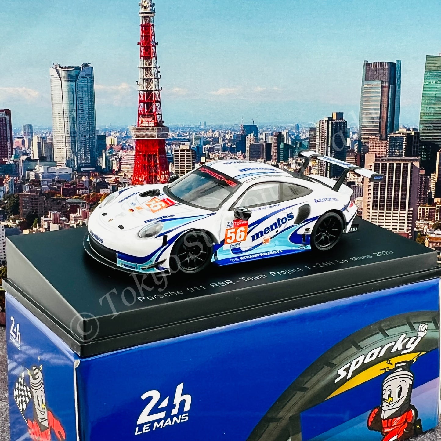 Sparky 1/64 PORSCHE 911 RSR NO.56 TEAM PROJECT 1 24H LE MANS 2020 M. CAIROLI - E. PERFETTI - L. TEN VOORDE Y224