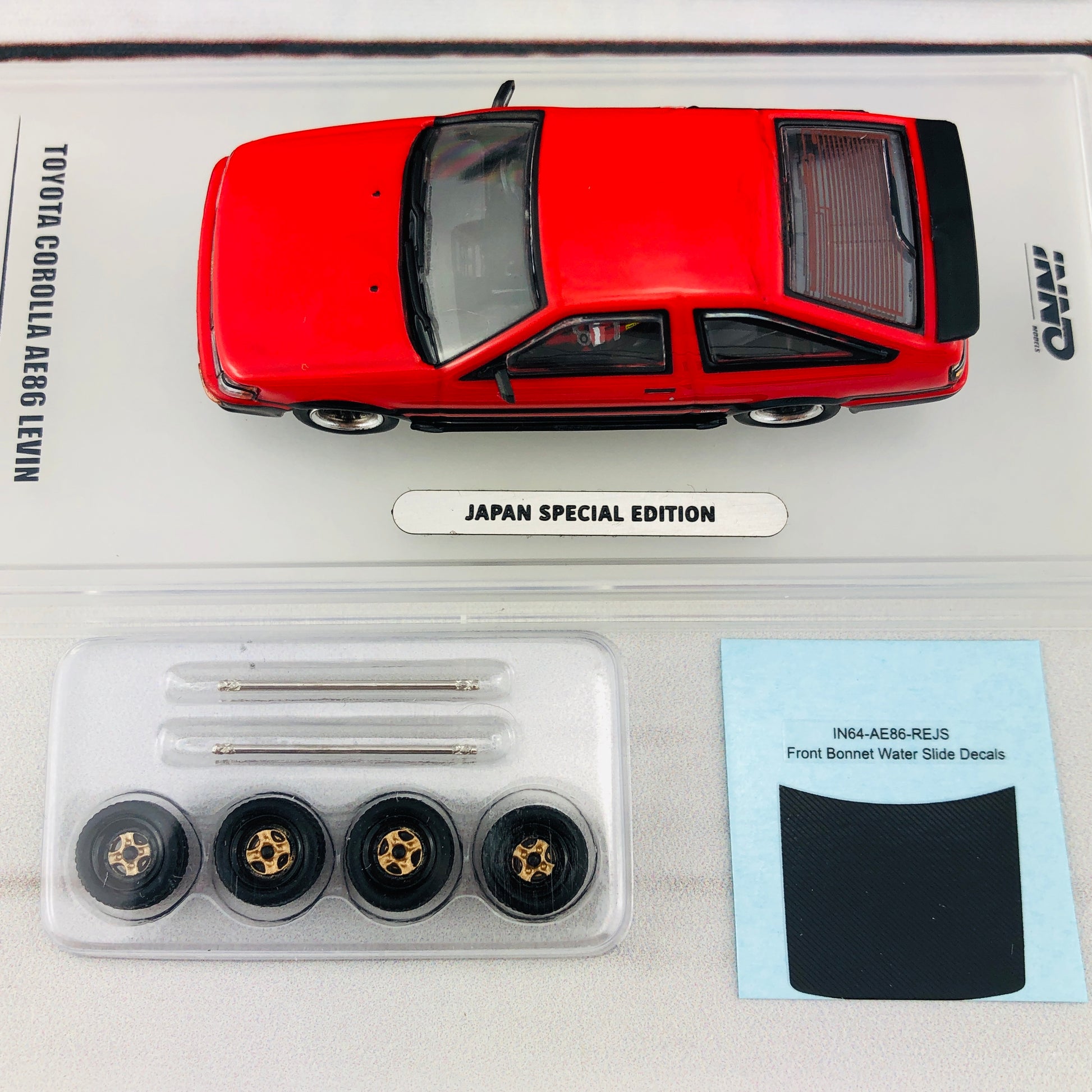 INNO64 TOYOTA COROLLA AE86 LEVIN Japan Special Edition IN94-AE86-REJS