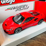 TOMICA Presents Bburago Race & Play Series 1:43 Ferrari F8 Tributo