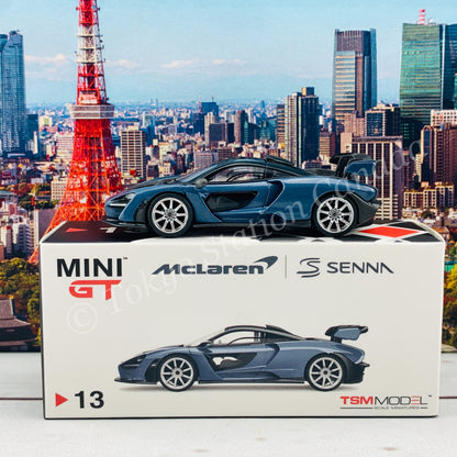 MINI GT McLaren Senna Victory Grey - RHD MGT00013-R