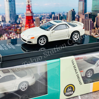 PARA64 1/64 Mitsubishi 3000GT GTO Glacier White Pearl RHD PA-65133