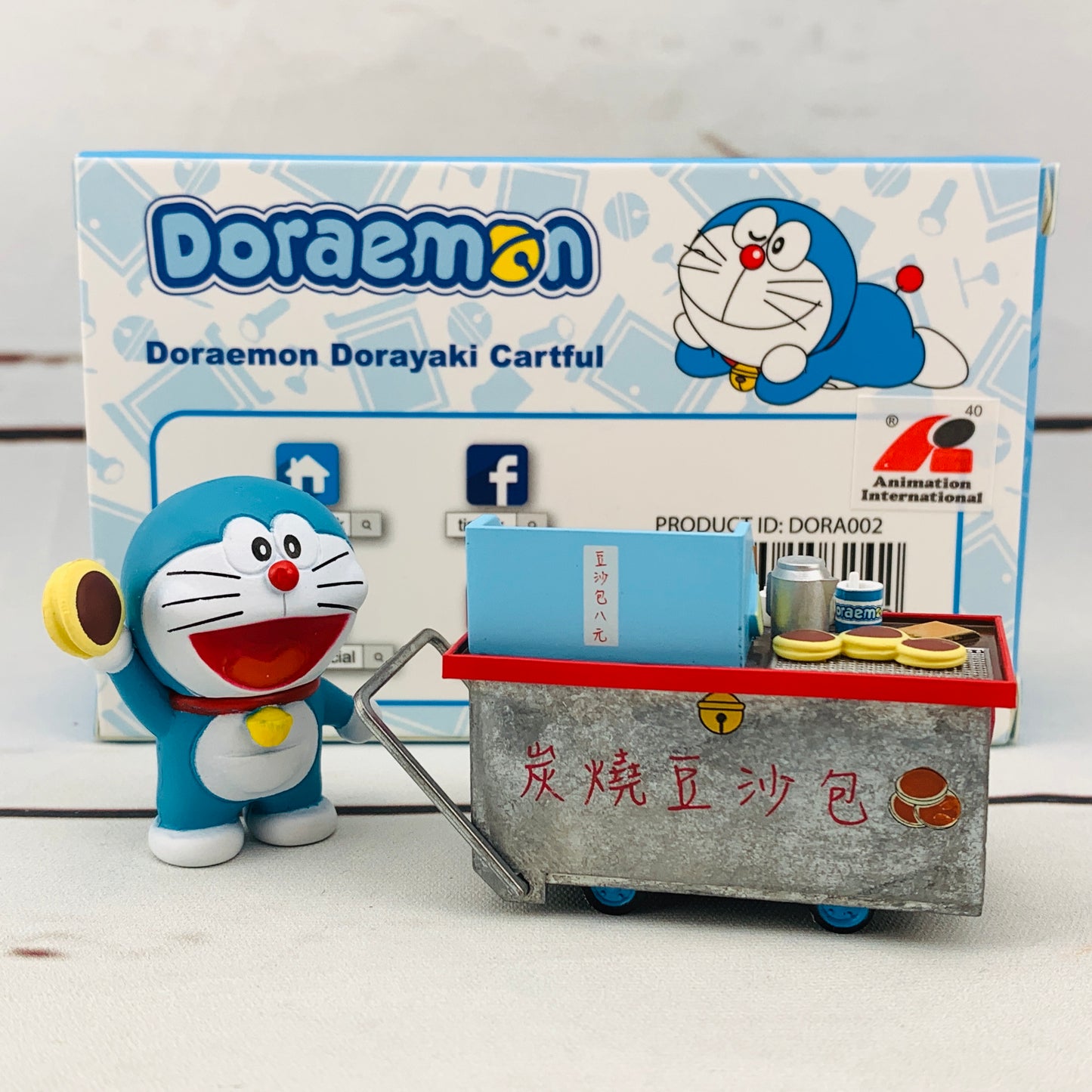 TINY x DORAEMON Dorayaki Cart 叮噹豆沙包檔 DORA002