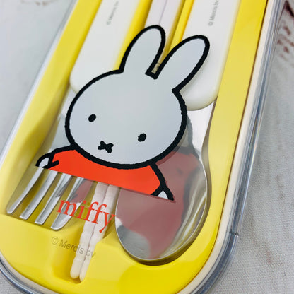 miffy fork, spoon and chopsticks set MF529-1350