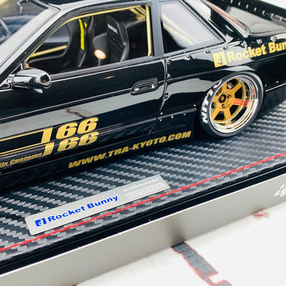 Ignition Model 1/18 Rocket Bunny Nissan S13 V1 Black IG1131