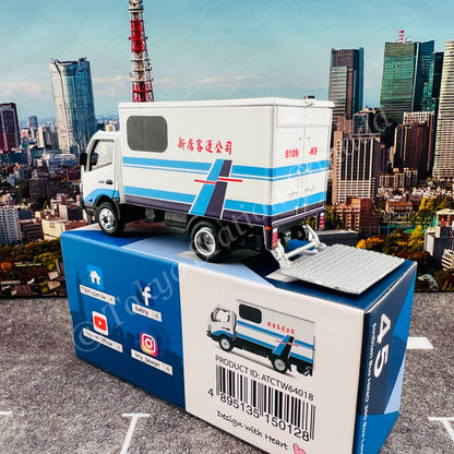 TINY 微影 TW45 Taiwan SinDian Bus HINO 300 Box Lorry ATCTW64018