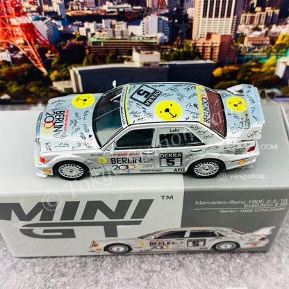 MINI GT 1/64 Mercedes-Benz 190E 2.5-16 Evolution II #5  "Berlin"  LHD MGT00196-L