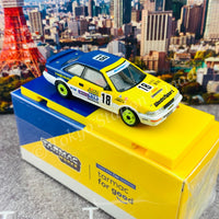 TARMAC WORKS HOBBY64 1/64 Toyota Corolla Levin AE92 JTCC 1993 浅野武夫/萩原誠 With Container *Limited to 1248pcs* T64-036-93JTC18