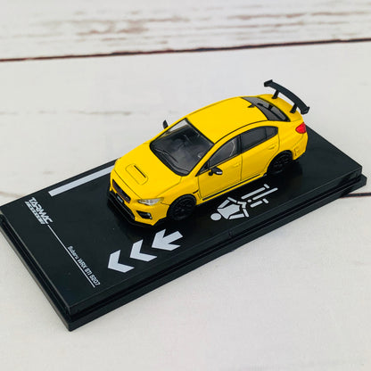 Tarmac Works 1/64 Subaru WRX STI S207 NBR Package Sunrise Yellow
