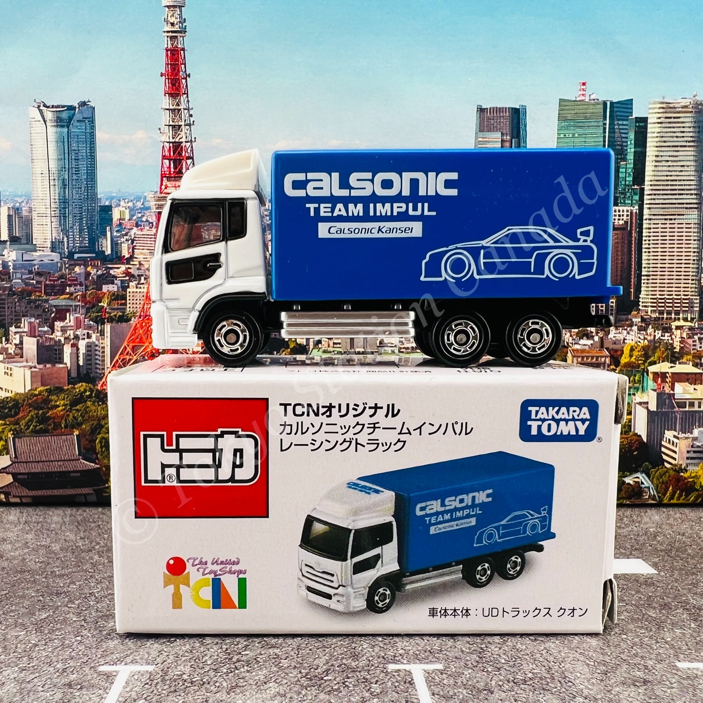 TOMICA TCN Original Calsonic Team Impul Racing Truck 4904810171591