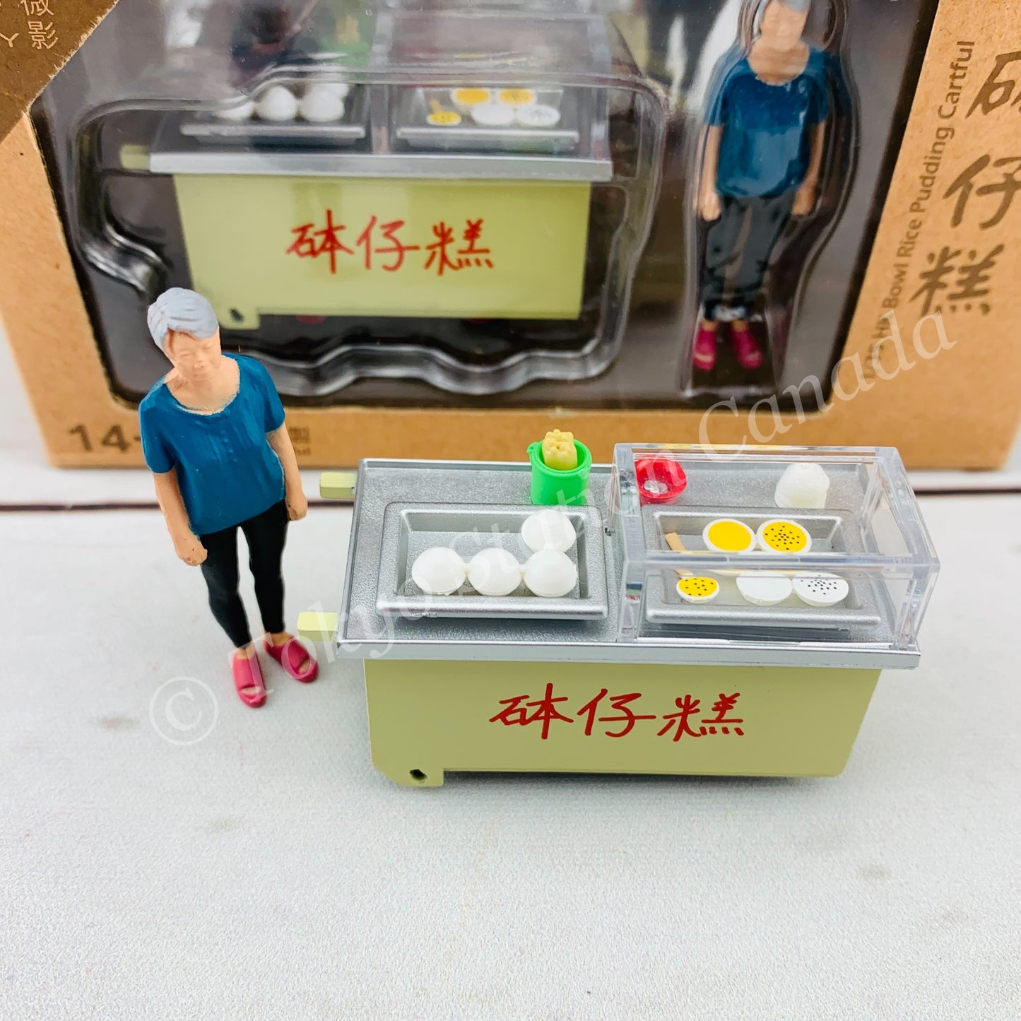 TINY 微影 1/35 Bowl Rice Pudding Cartful 砵仔糕檔 04 ACT35008