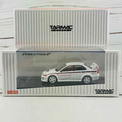 Tarmac Works 1/64 Mitsubishi Lancer Evolution V Tuned by Mine's T64-012-MNE