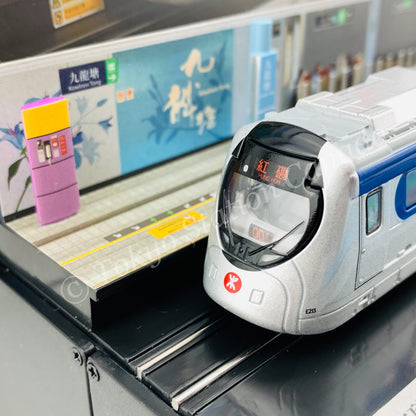 TINY 微影 MTR Station Diorama MTR00011 (Kowloon Tong Station) and Train Set MTR00005