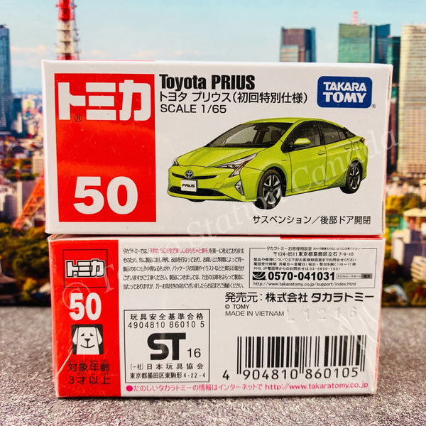 TOMICA 50 Toyota PRIUS First Edition 初回特別仕様 4904810860105