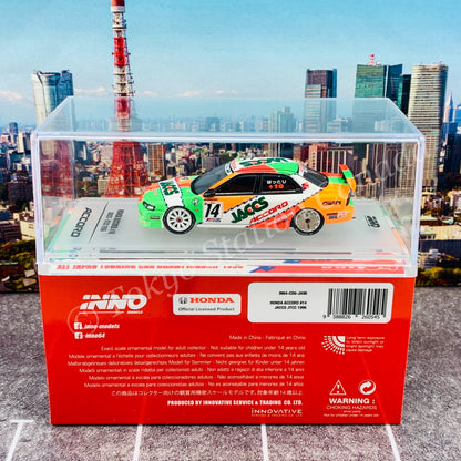 INNO64 1/64 HONDA ACCORD CD6 #14 JACCS JTCC 1996 IN64-CD6-JA96