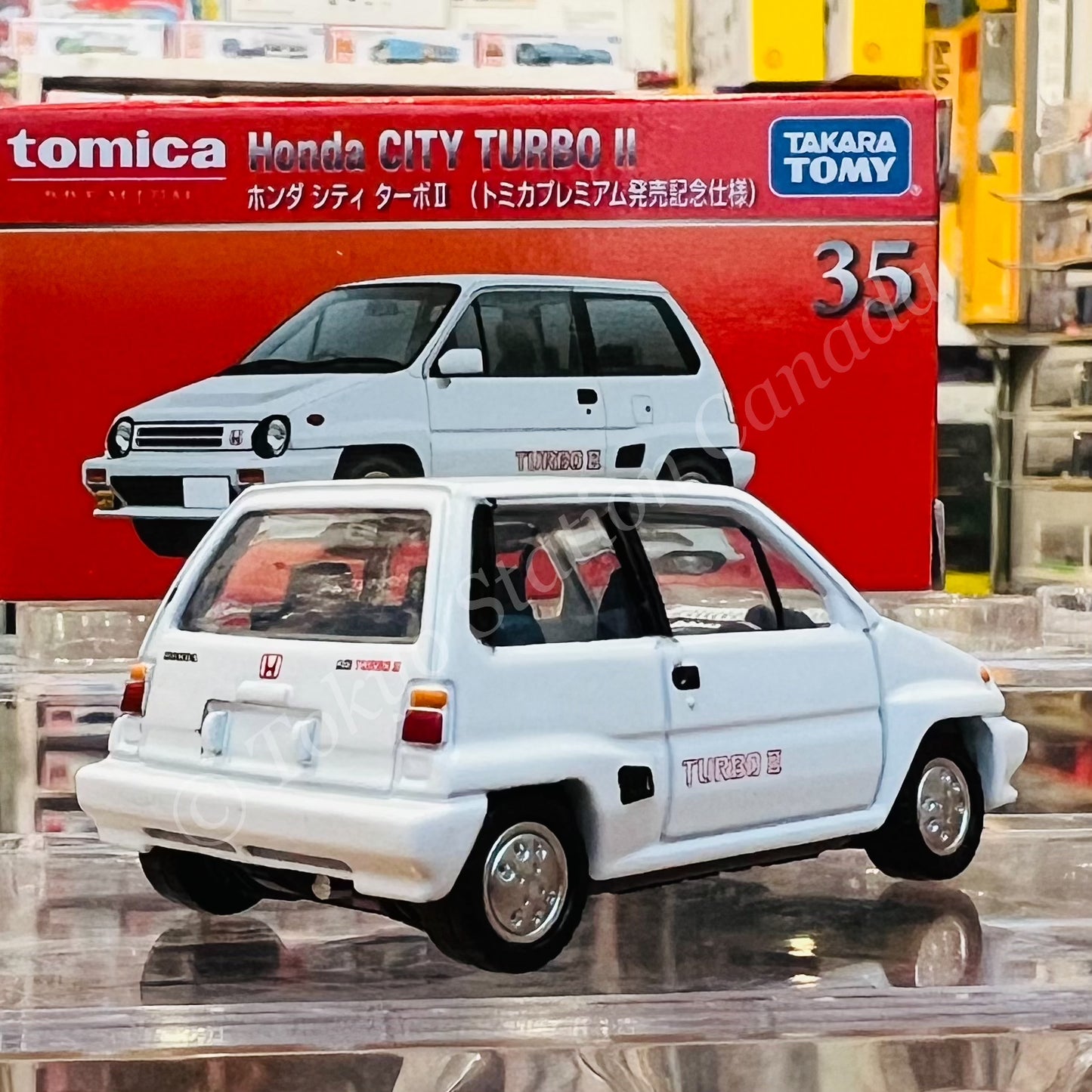 Tomica Premium 35 Honda City Turbo II  "Tomica Premium Release Commemorative Specification"