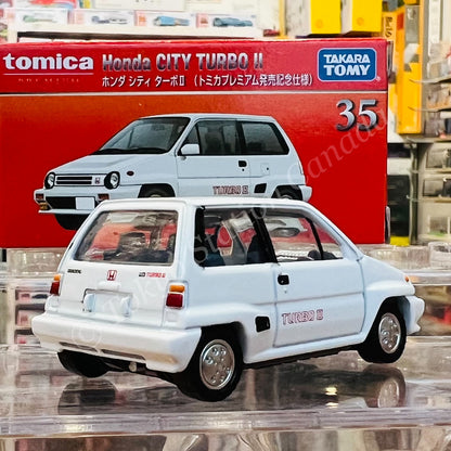 Tomica Premium 35 Honda City Turbo II  "Tomica Premium Release Commemorative Specification"