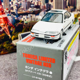 Tomytec Limited Vintage Neo 1/64 Honda Integra 3 Door Coupe XSi 1989 (White) LV-N193c
